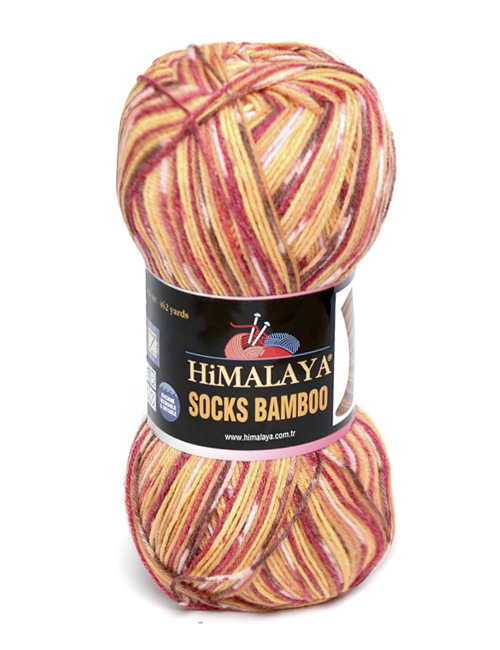 фото Пряжа himalaya 19101 himalaya socks 120-01 желтый