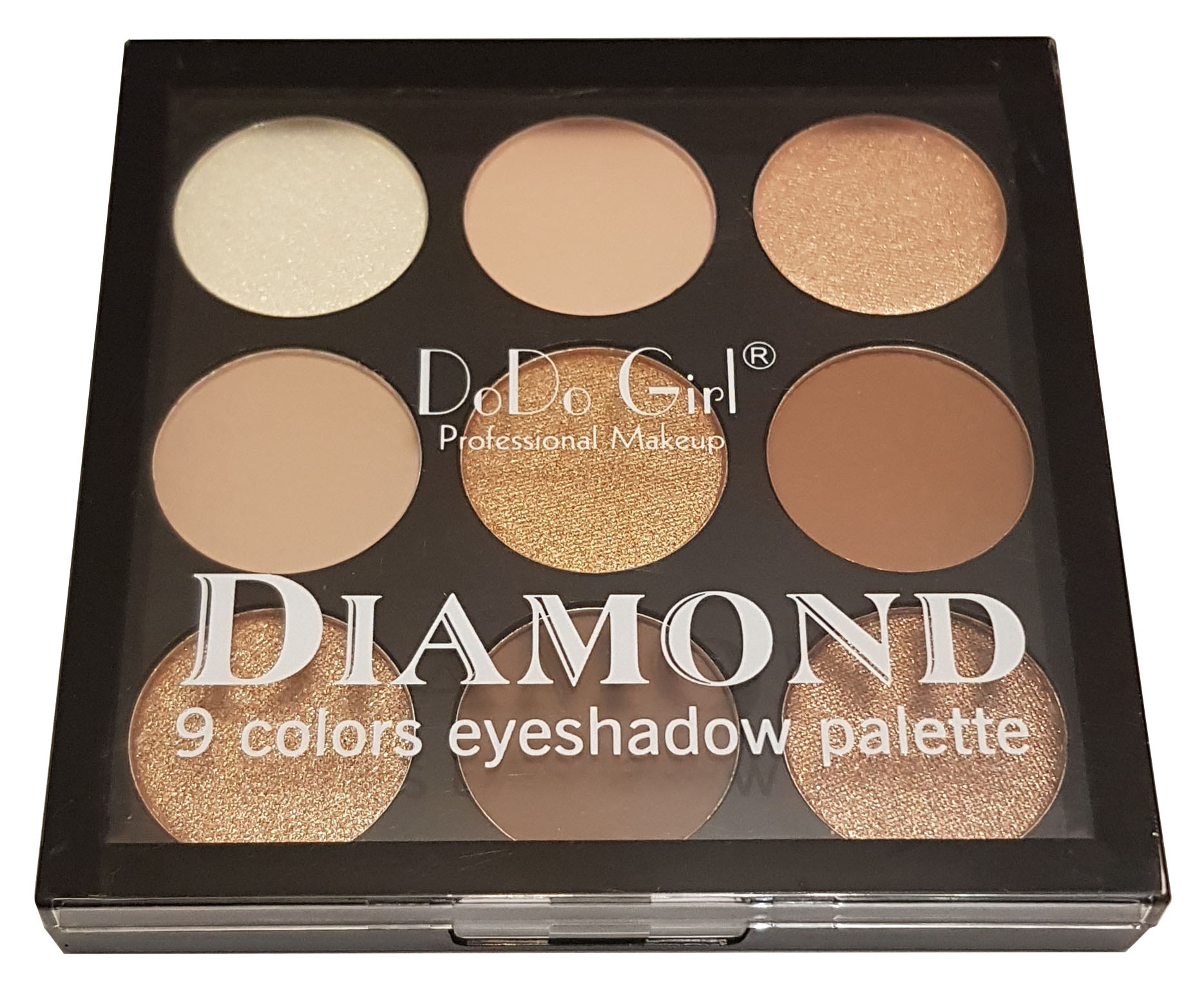 Купить Палетка теней для глаз DoDo Girl Diamond Eyeshadow Palette, 9 оттенков, набор 01