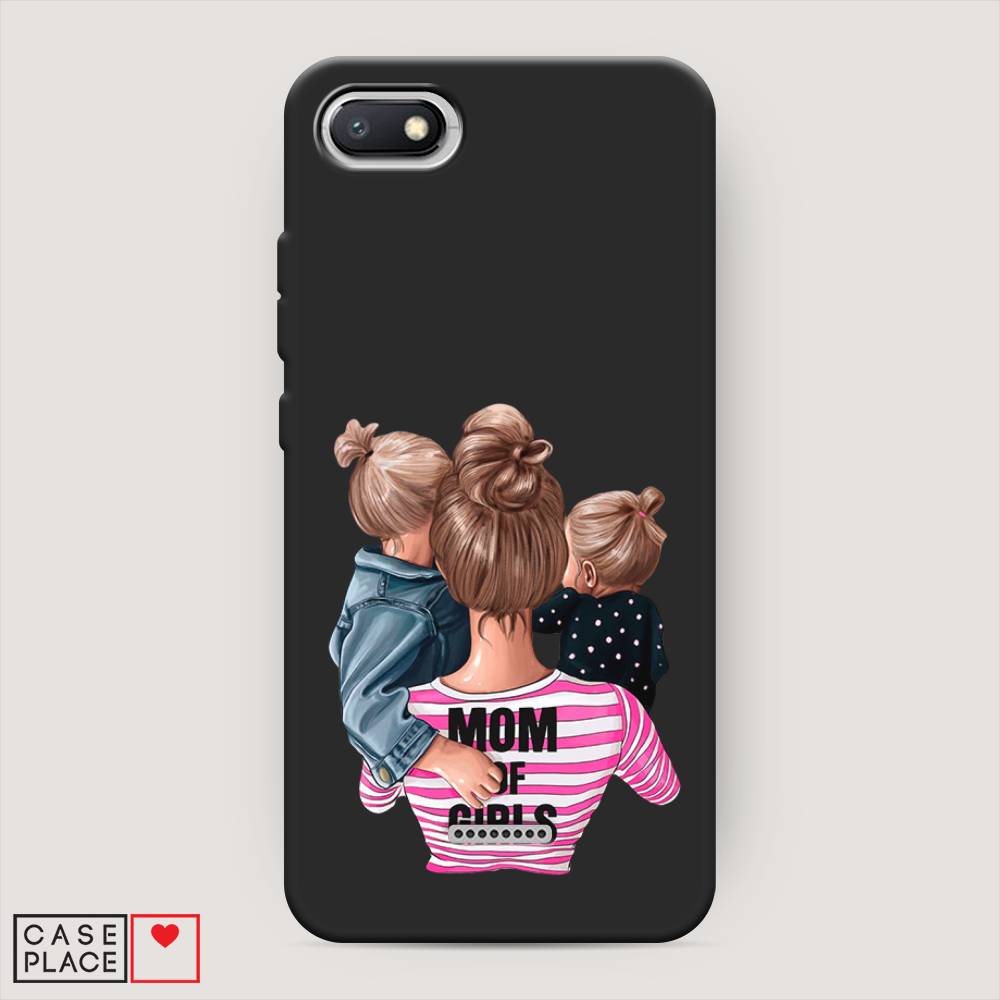 

Чехол Awog на Xiaomi Redmi 6A "Mom of Girls", Разноцветный, 34152-1
