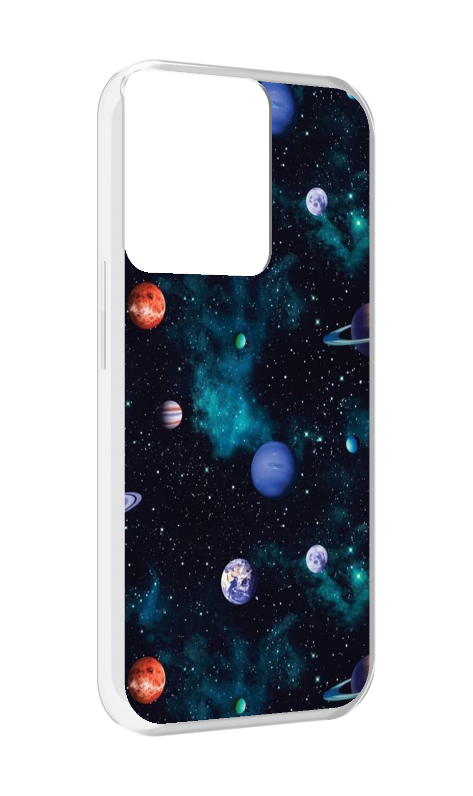 

Чехол MyPads космическое-пространство для OPPO Reno 8, Прозрачный, Tocco