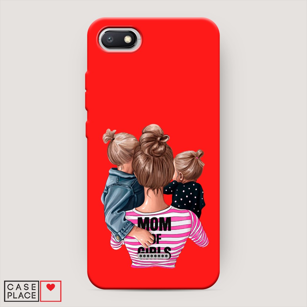 

Чехол Awog на Xiaomi Redmi 6A "Mom of Girls", Разноцветный, 34153-1