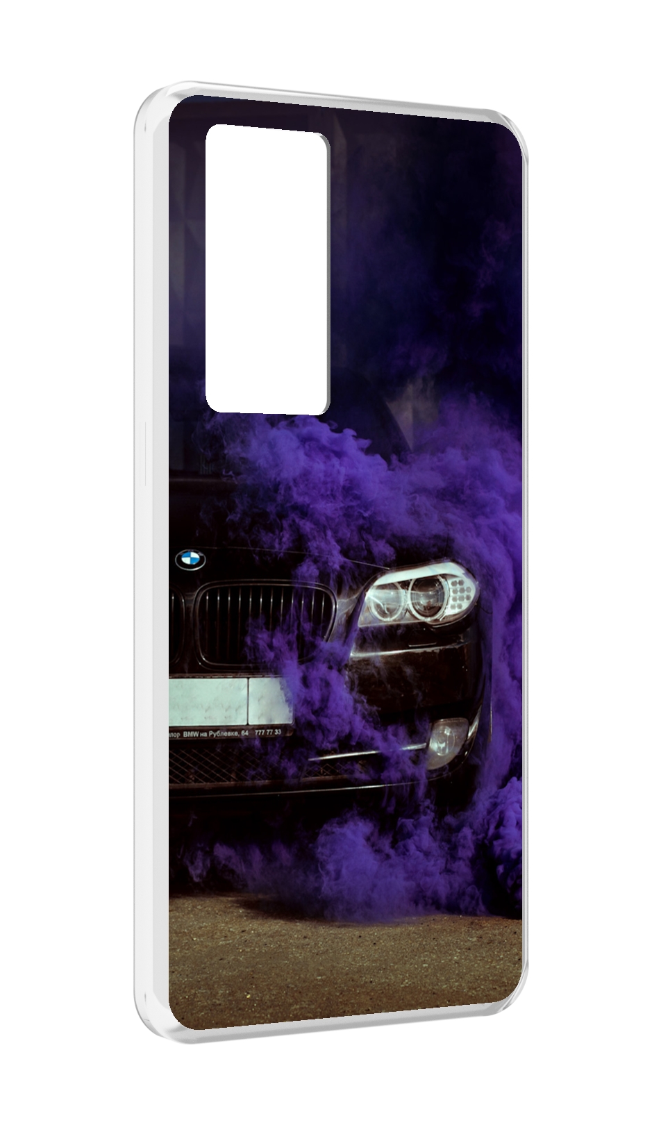 

Чехол MyPads бмв-с-фиолетовым-дымом мужской для Realme GT Master Explorer Edition, Прозрачный, Tocco