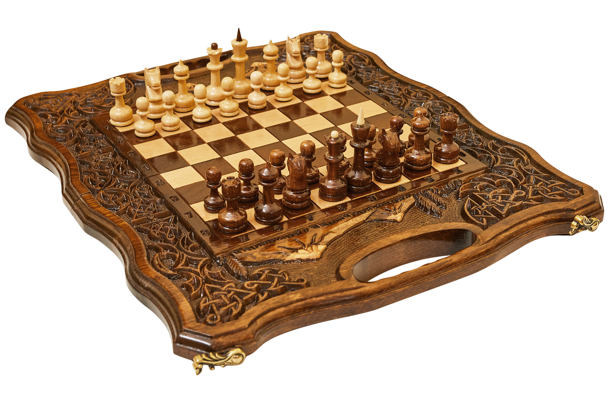 Резные шахматы и нарды Вершины Арарата