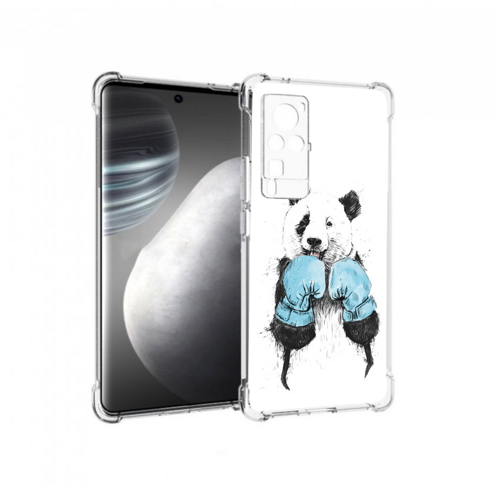 

Чехол MyPads Tocco для Vivo X60 pro панда боксер (PT226972.385.531), Прозрачный, Tocco