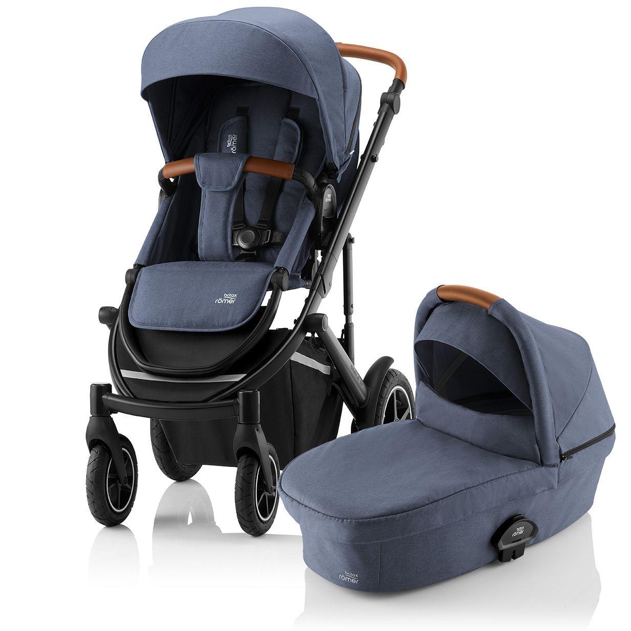 

Коляска 2 в 1 Britax Roemer (Бритакс Рёмер) Smile III Indigo Blue SM20985