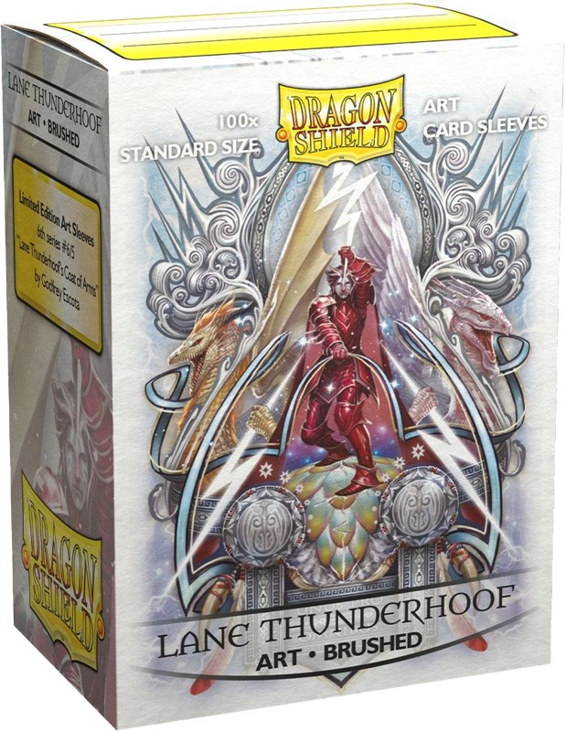 

Протекторы dragon shield - lane thunderhoof (100 шт.), Желтый