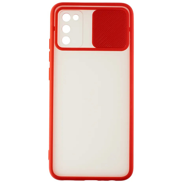 

Чехол накладка для Samsung Galaxy A02s Cover Slide Красный, для Samsung Galaxy A02s Cover Slide Красный