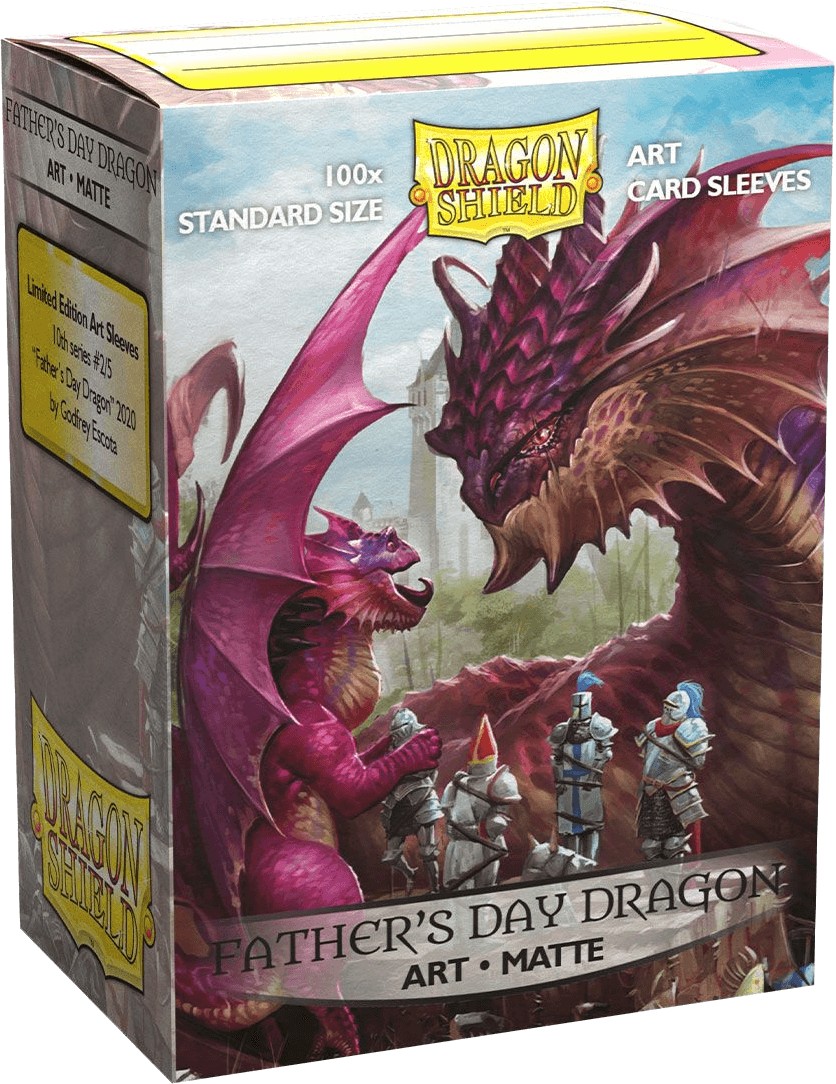 

Протекторы dragon shield - father's day dragon (100 шт.)