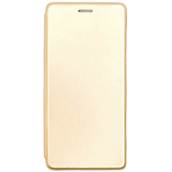 фото Чехол книжка для xiaomi redmi 9c book cover золотой zibelino