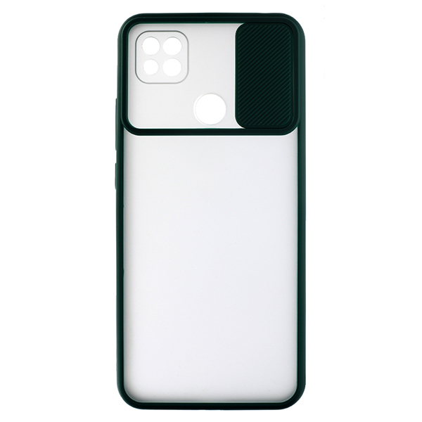 

Чехол накладка для Xiaomi Redmi 9C Cover Slide Зеленый, для Xiaomi Redmi 9C Cover Slide Зеленый