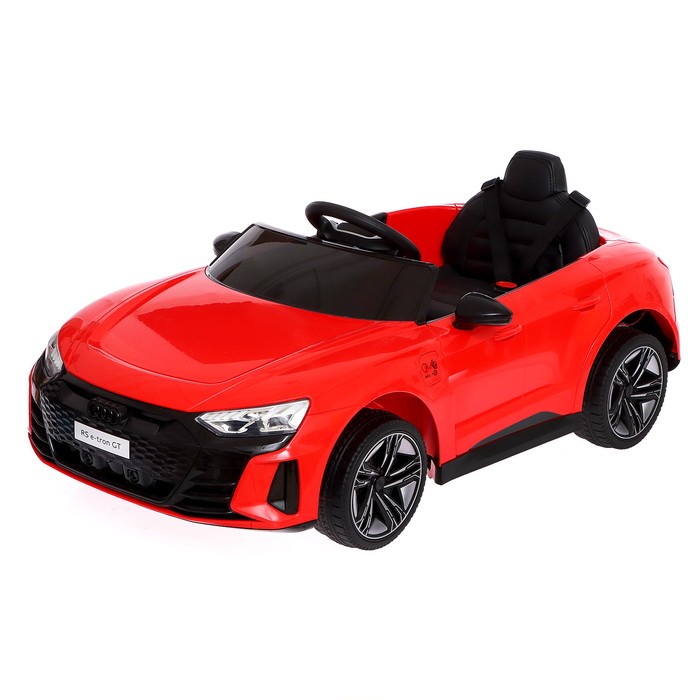 

Электромобиль Audi RS e-tron GT, EVA колеса, кожаное сидение, цвет красный