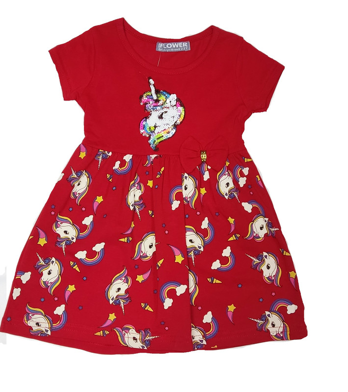 

Платье детское Flower mini 942, красный, 98, 942