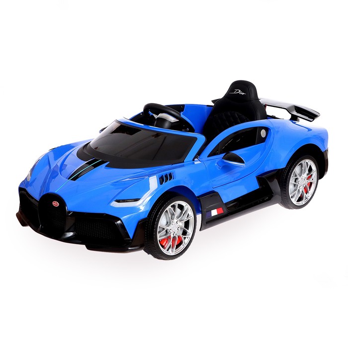 

Электромобиль Bugatti Divo, EVA колеса, кожаное сидение, цвет синий