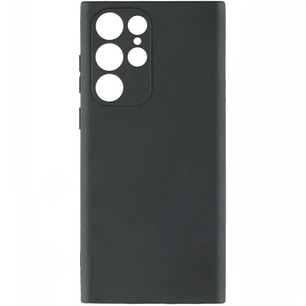 

Силиконовый чехол для Samsung Galaxy S22 Ultra Soft Matte с защитой камеры Черный, для Samsung Galaxy S22 Ultra Soft Matte с защитой камеры Черный