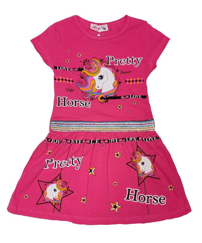 

Платье детское Lily Kids 6516, розовый, 98, 6516