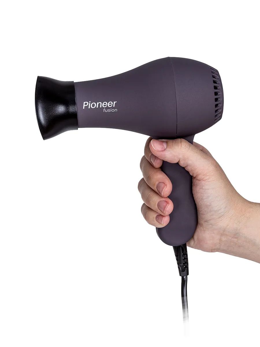 Фен Pioneer HD-1010 1000 Вт коричневый, серый заглушка tek pik 1010 глухая arlight пластик