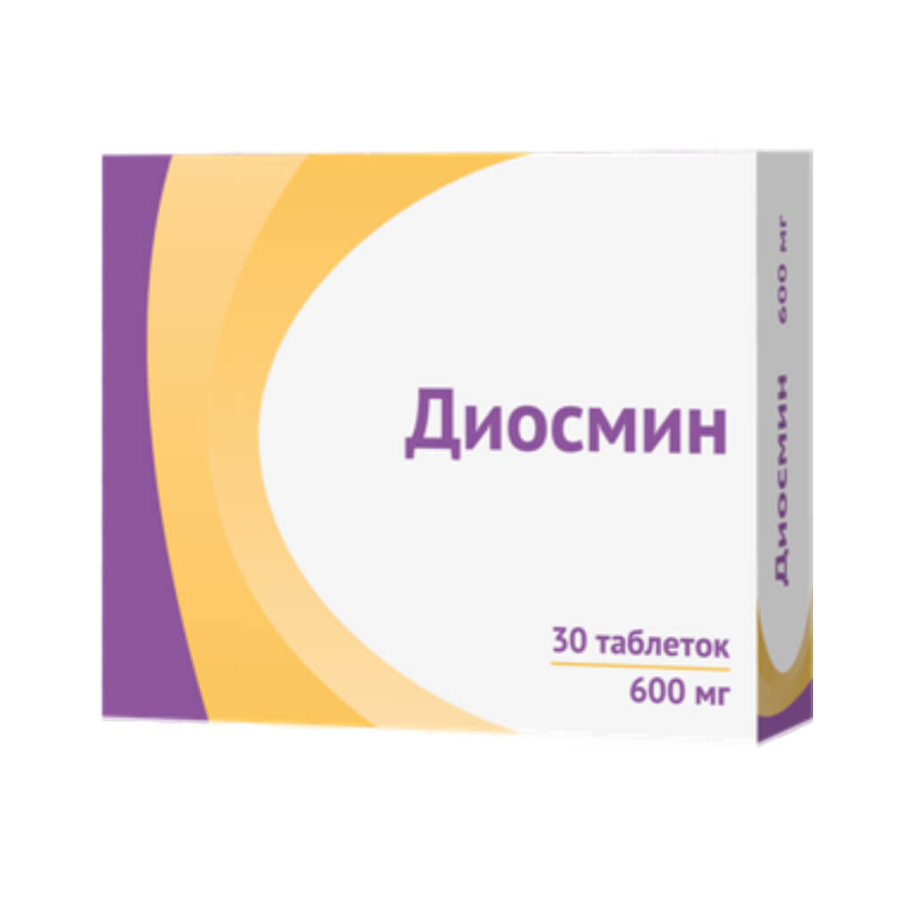 Купить Диосмин таблетки 600 мг 30 шт., Озон ООО