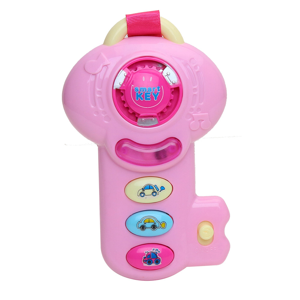 фото Pituso развивающая игрушка музыкальный ключ розовый свет,звук 16,5*10*5 см