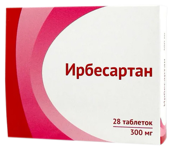 Купить Ирбесартан таблетки 300 мг 28 шт., Озон ООО