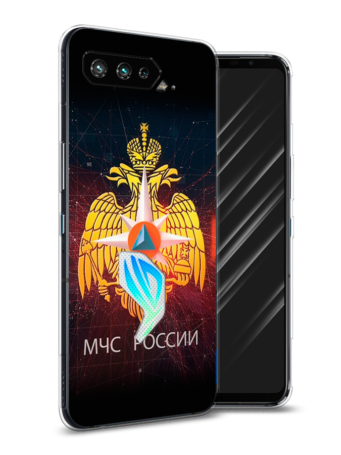 

Чехол Awog на Asus ROG Phone 5S "МЧС России", Черный;желтый;красный, 44550-5
