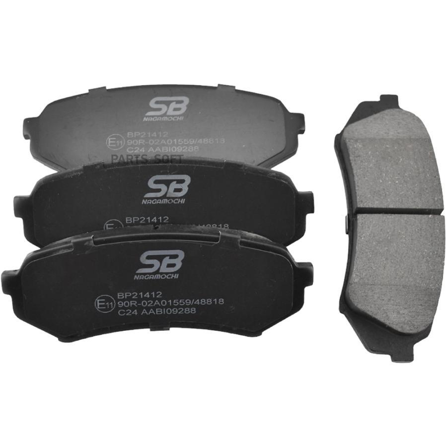 

Колодки тормозные дисковые задние к-т TOYOTA LAND CRUISER 100 4.7 2002 - 2007 SB NAGAMOCHI