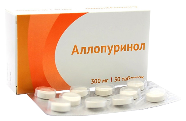 

Аллопуринол таб 300мг №30