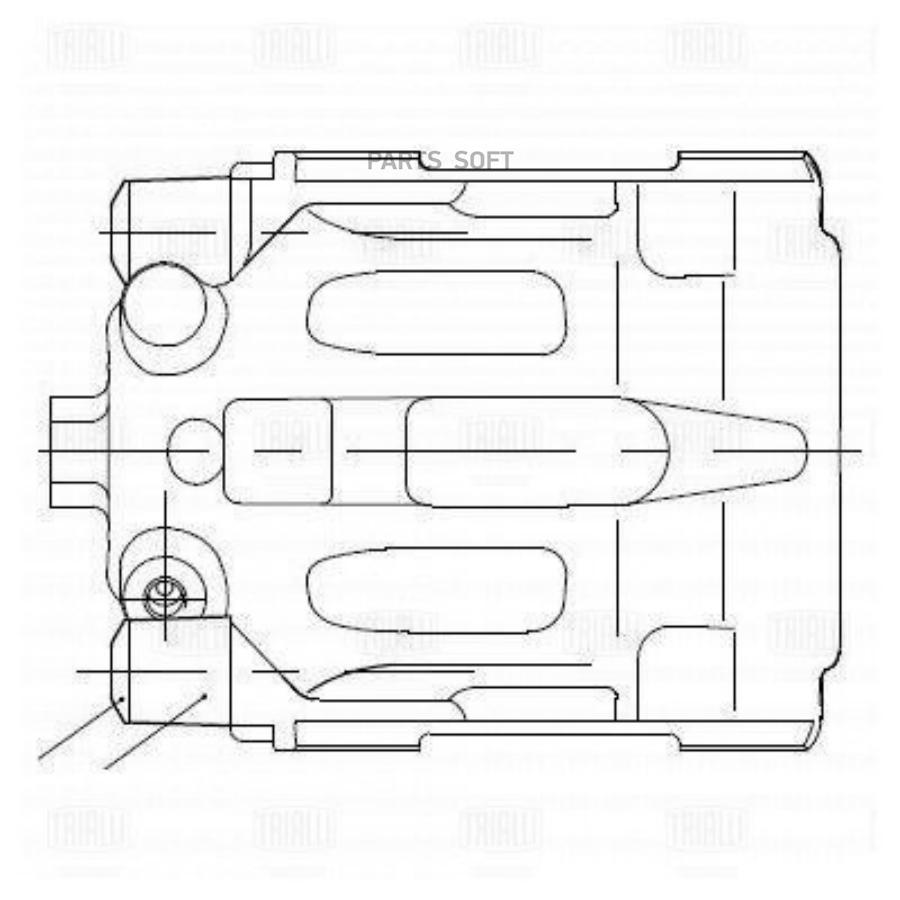 

TRIALLI Суппорт тормозной BMW E81/E84/E87/E90 задний правый, CF182018