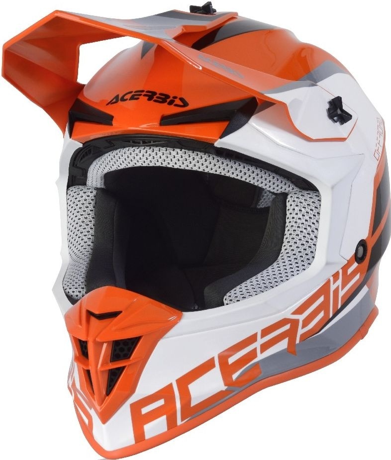 

Шлем Acerbis LINEAR 0024473.203.064 Orange/White M, Разноцветный