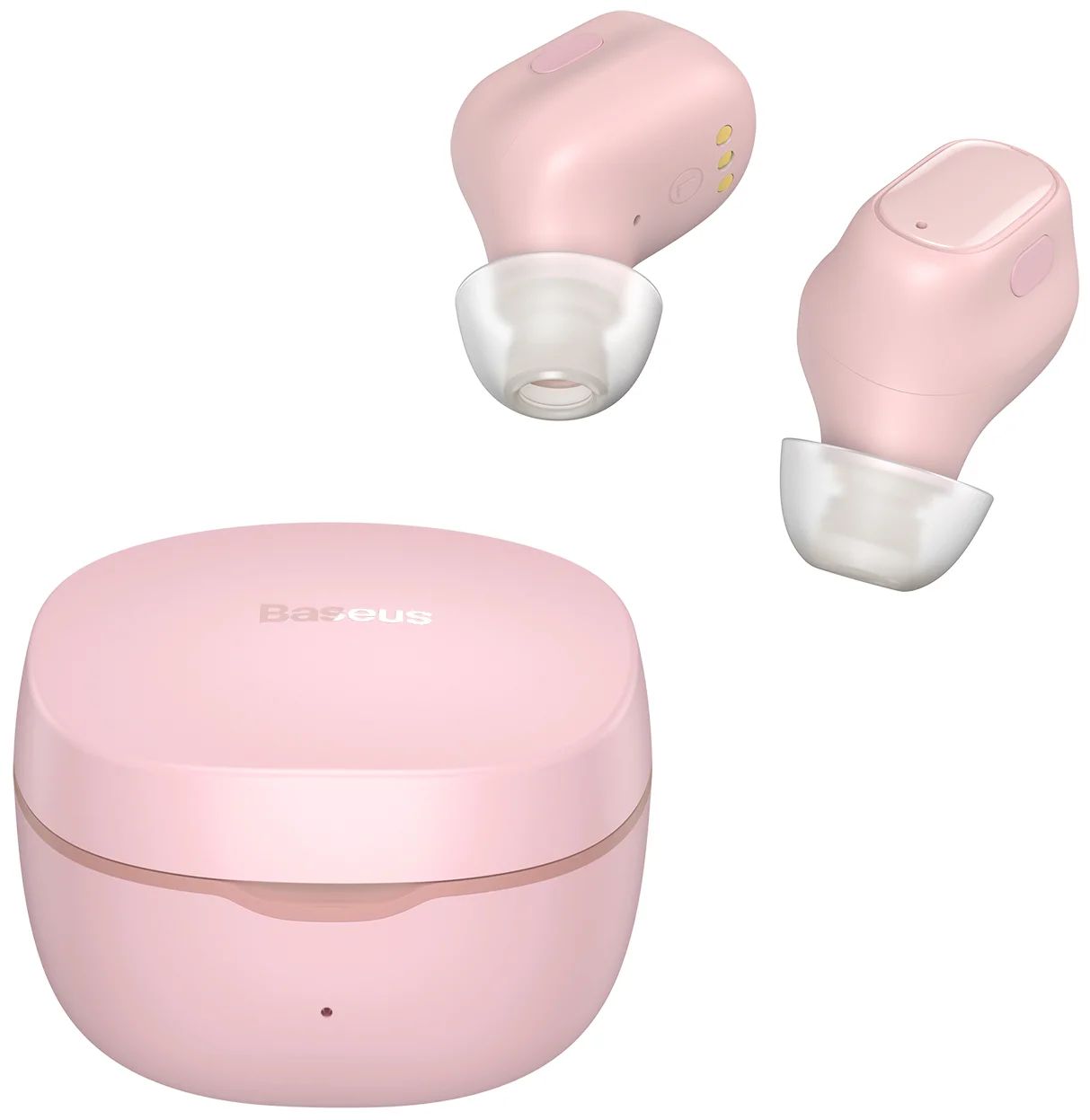 Беспроводные наушники Baseus Encok True Wireless Earphones WM01 Pink (NGWM01-04) 100043835745