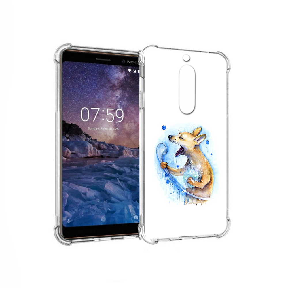 

Чехол MyPads Tocco для Nokia 7 пение в душе (PT95887.123.537), Прозрачный, Tocco