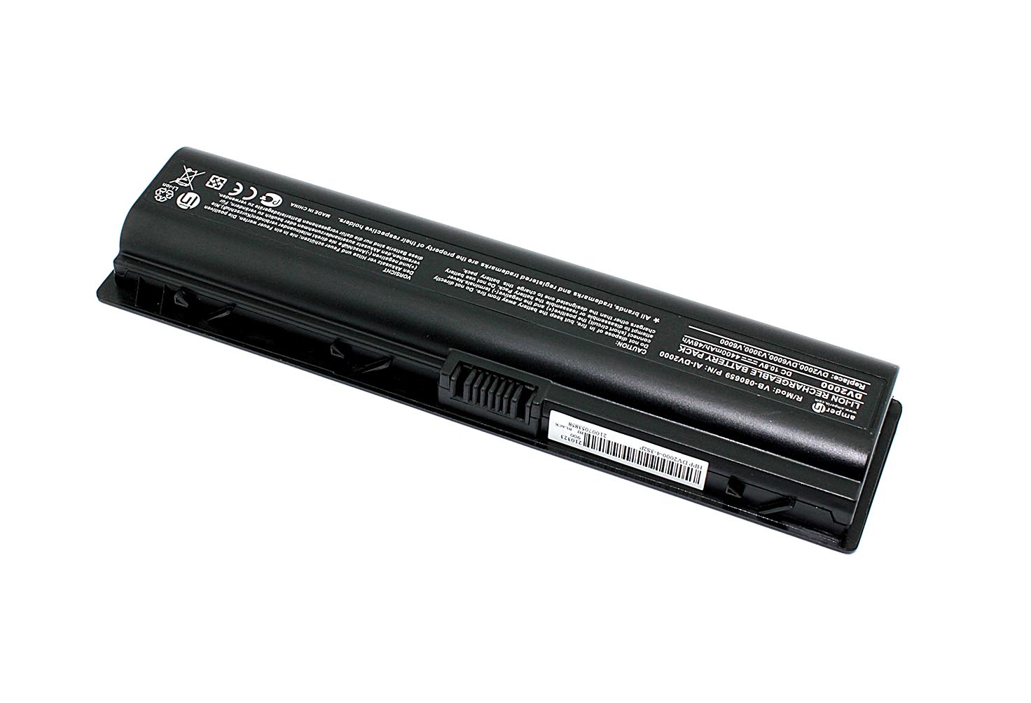 

Аккумуляторная батарея Amperin для ноутбука HP Pavilion DV2000 (HSTNN-DB42) 10,8V 4400mAh