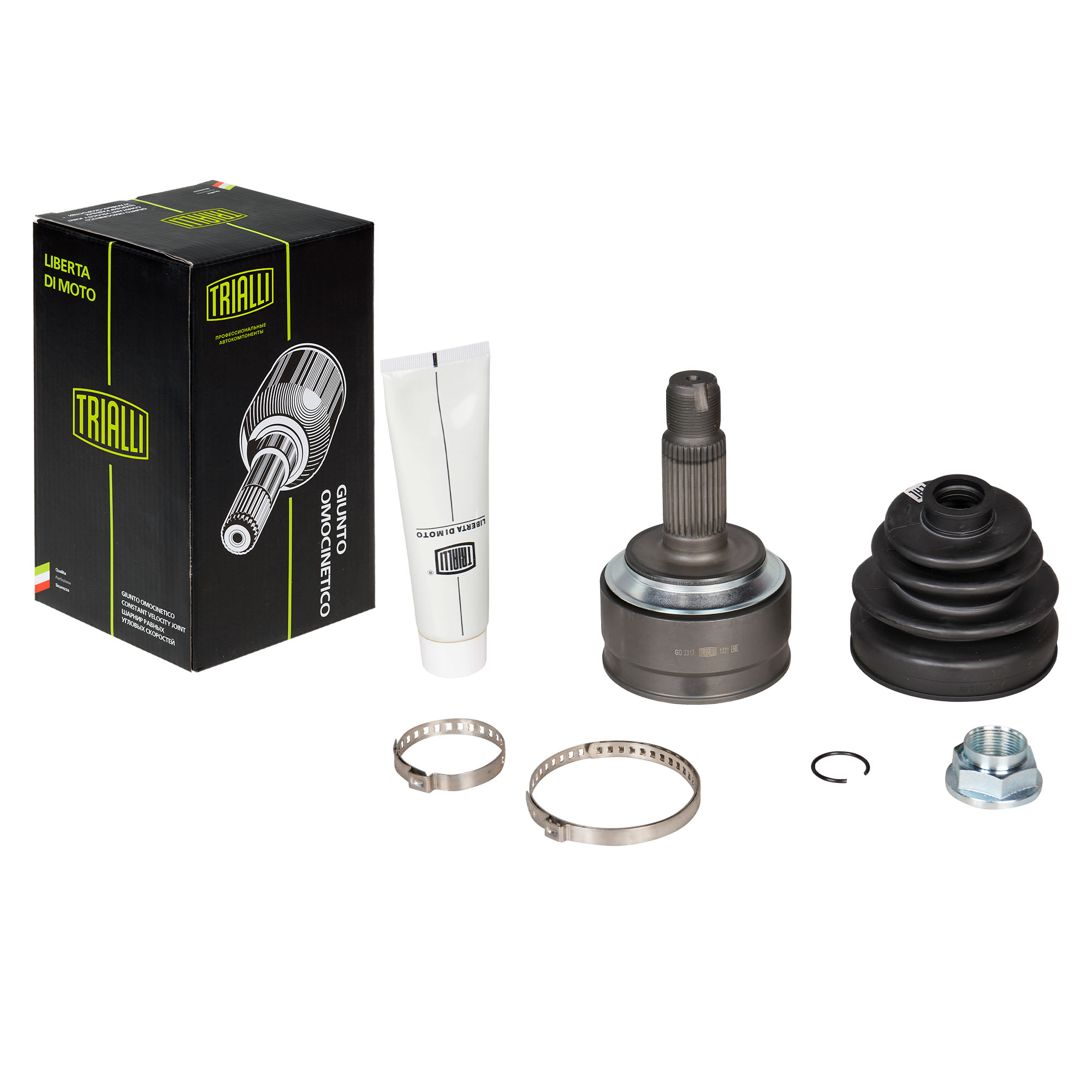 

ШРУС наружный для автомобилей Honda Accord (08-) 2.4i AT TRIALLI GO2317, GO2317