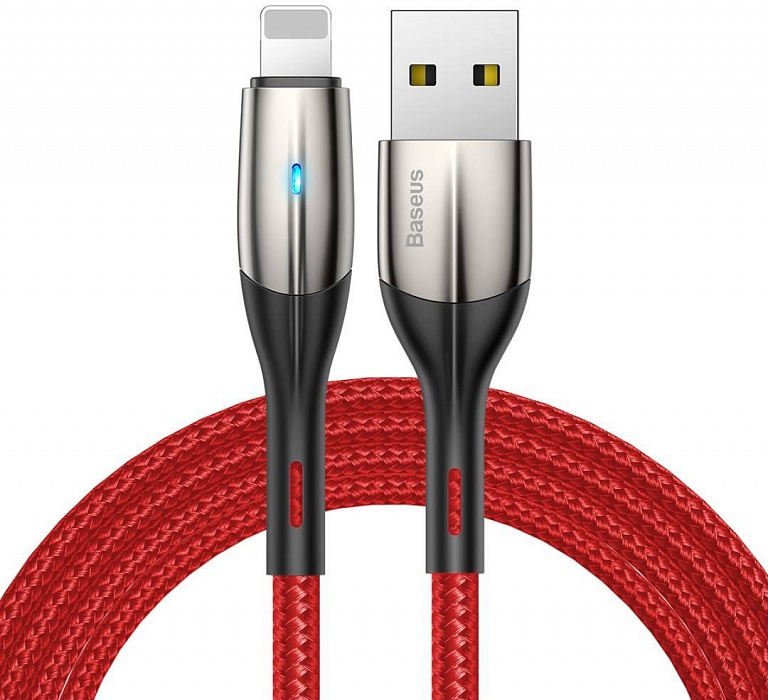 

Кабель Baseus Horizontal USB - Lightning 1 м, черный