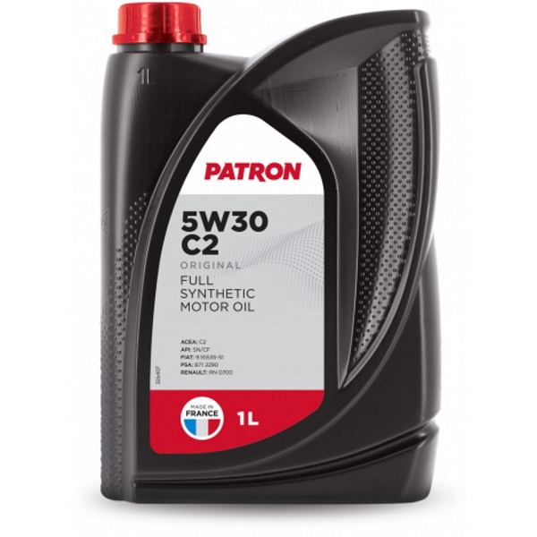 Моторное масло PATRON синтетическое ORIGINAL 5W30 C2 1л