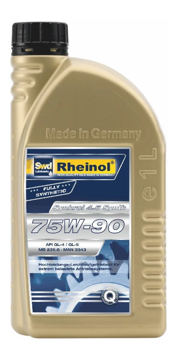 фото Масло транс synkrol 4.5 75w90 син. (1л) swd rheinol арт. 30645180