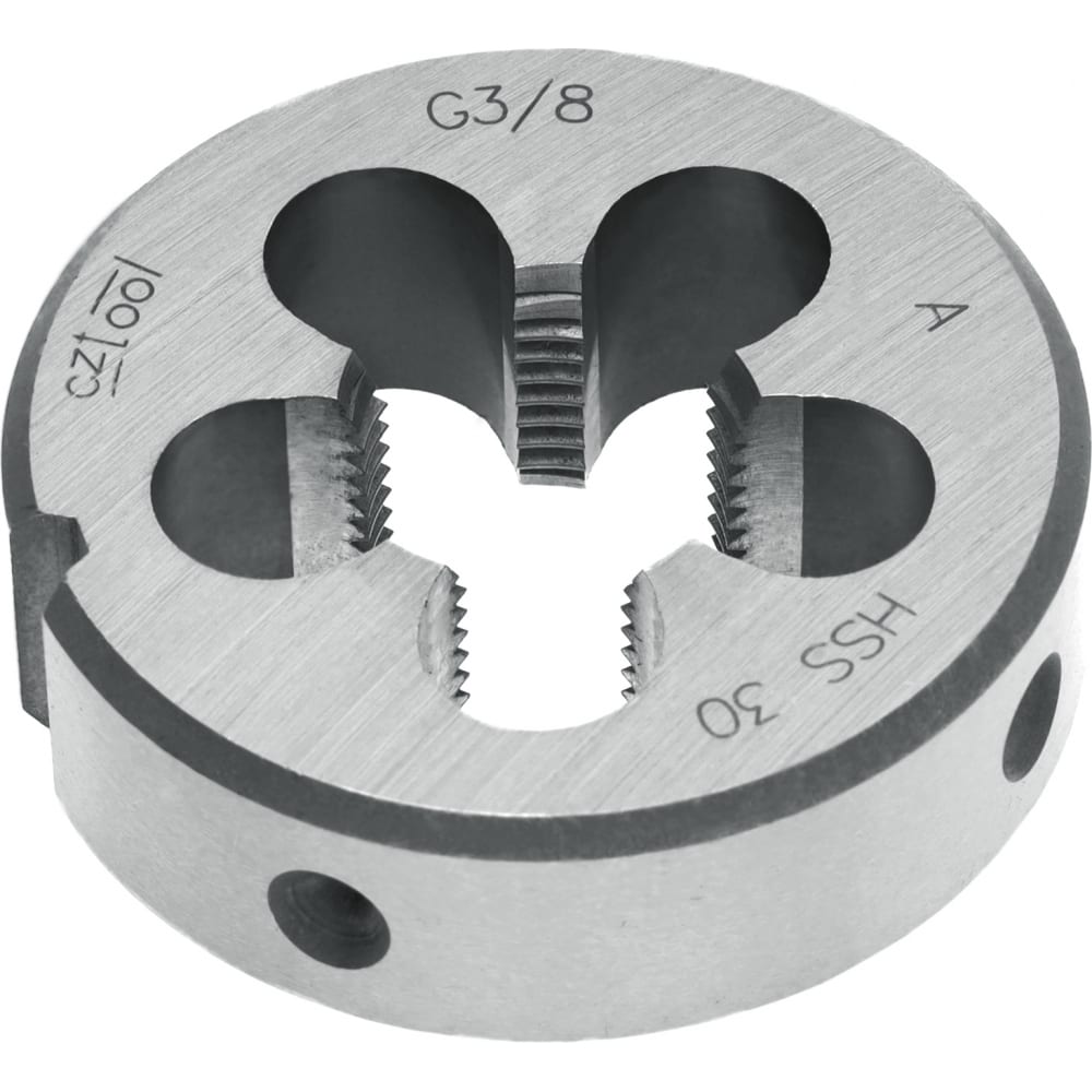 

Bucovice Tools Плашка трубная G 3/8" -19 HSS 45x14мм 242380