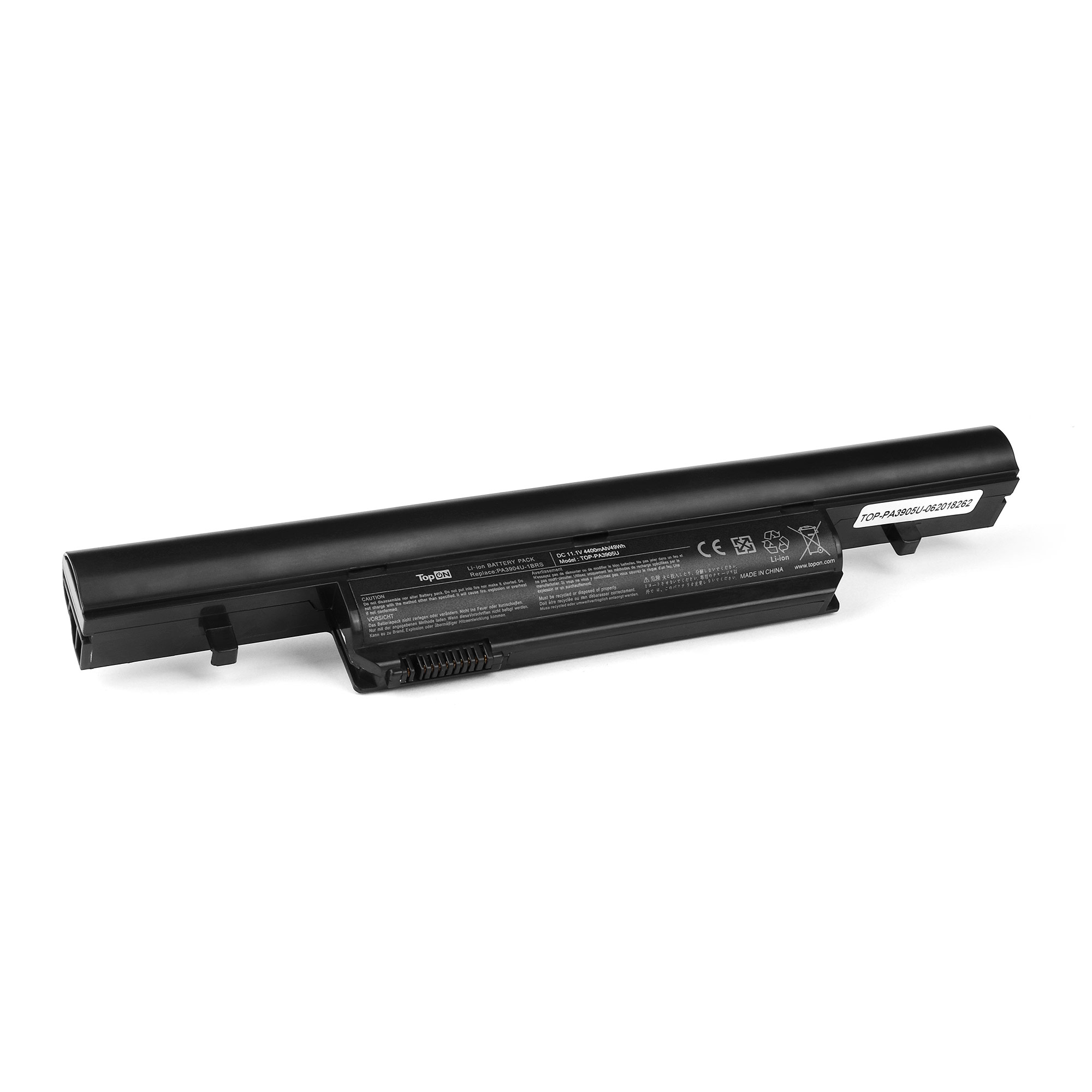 Аккумулятор для ноутбука Toshiba 4400 мАч 11.1В
