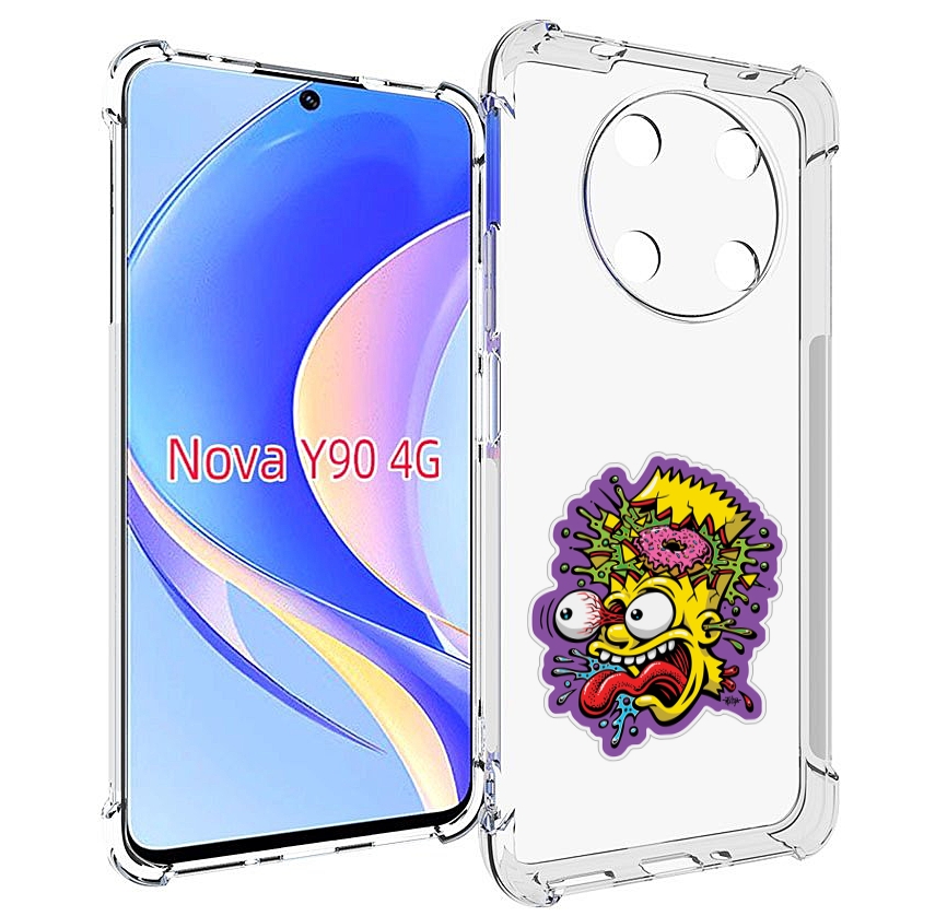 

Чехол MyPads Барт-Симпсон для Huawei Nova Y90 (CTR-LX1) / Enjoy 50 Pro, Tocco