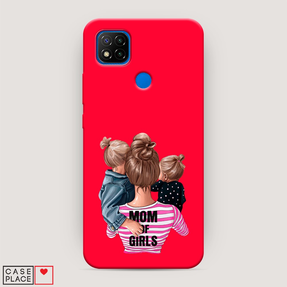 

Чехол Awog на Xiaomi Redmi 9C "Mom of Girls", Разноцветный, 39053-1