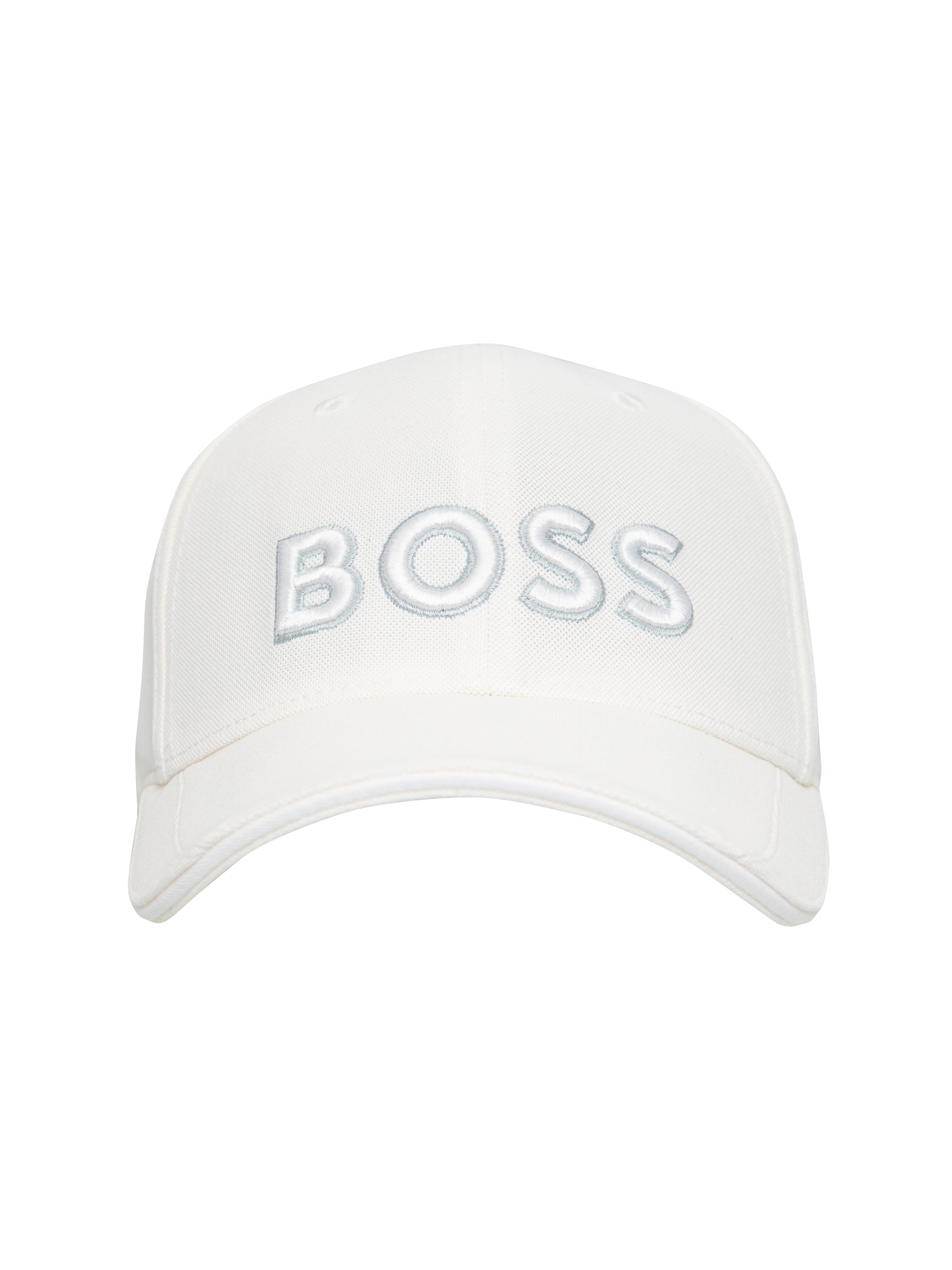 

Бейсболка мужская BOSS 50489478 белая, Белый, 50489478