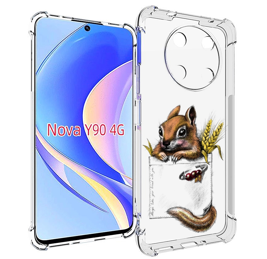 

Чехол MyPads Белочка для Huawei Nova Y90 (CTR-LX1) / Enjoy 50 Pro, Tocco