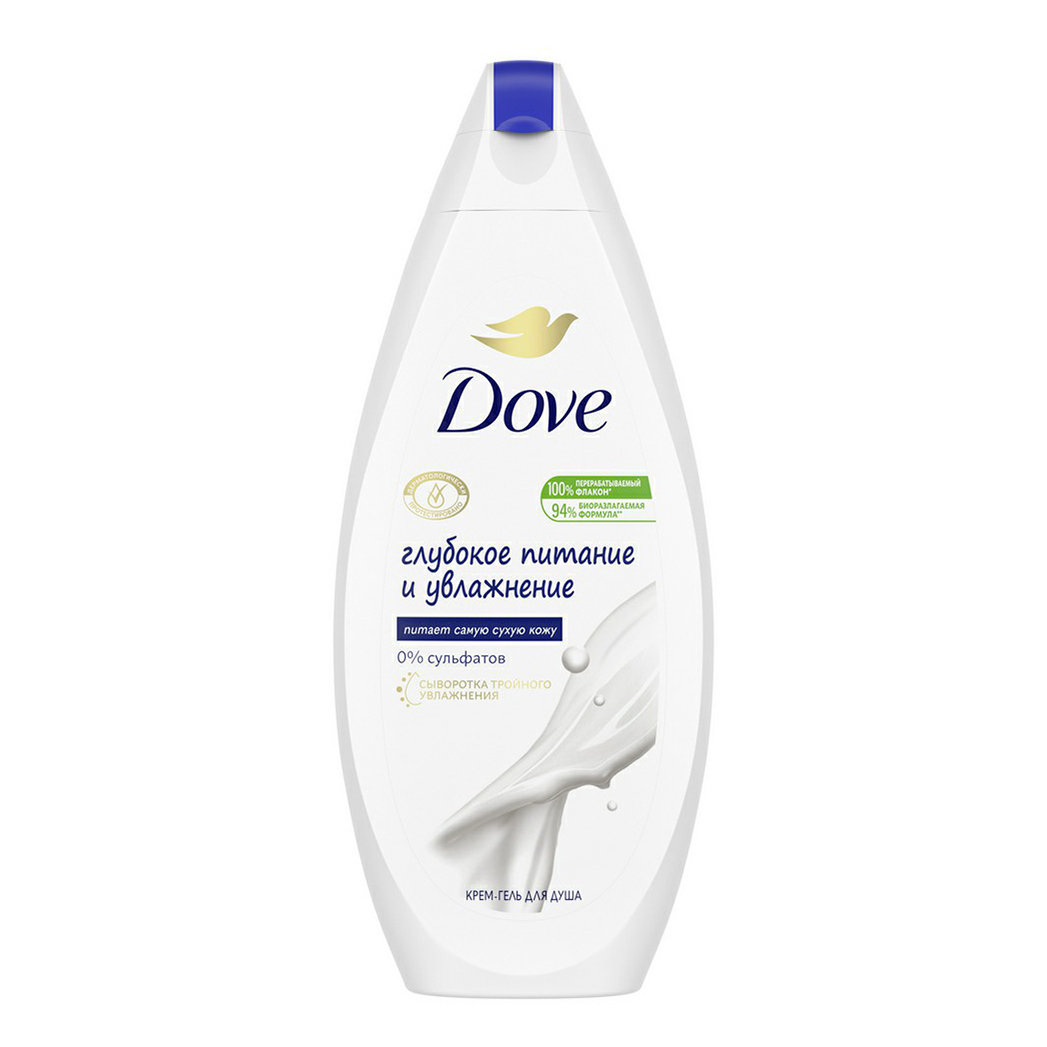 

Гель для душа Dove Глубокое питание и увлажнение 250 мл