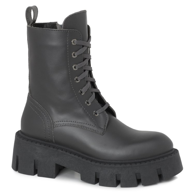 

Ботинки женские GIANNI RENZI GR831 темно-серые 39 EU, Серый, GR831