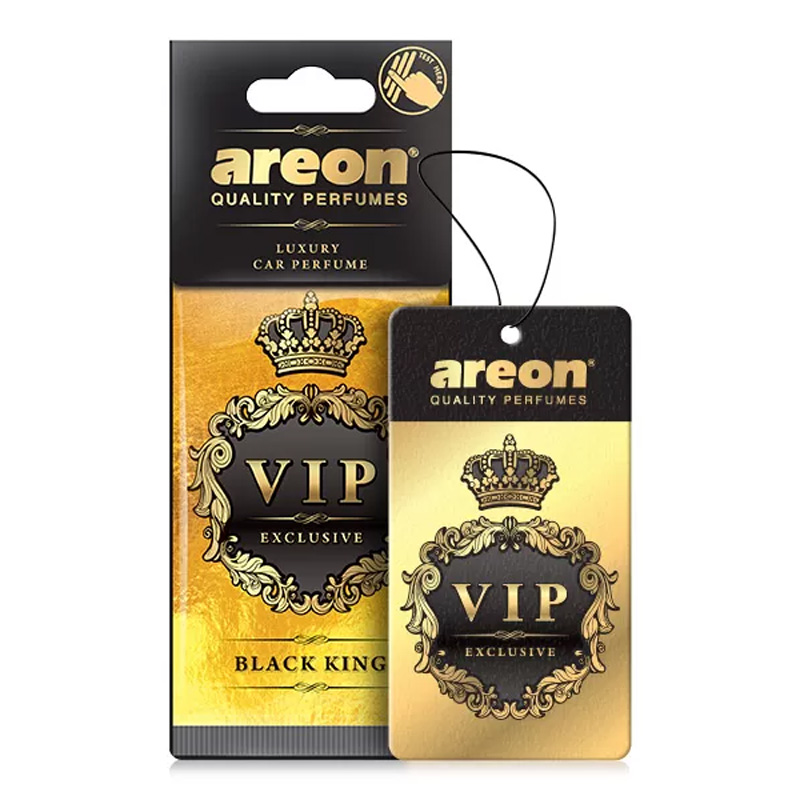 

АРОМАТИЗАТОР AREON VIP BLACK KING, ШТ 1шт