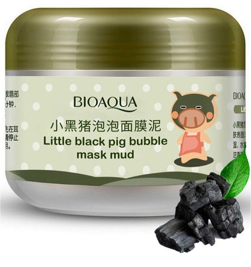 Маска для лица Bioaqua Carbonated Bubble Clay Mask 100 г beauty style карбоксотерапия маска пузырьковая детокс и сияние 30 мл