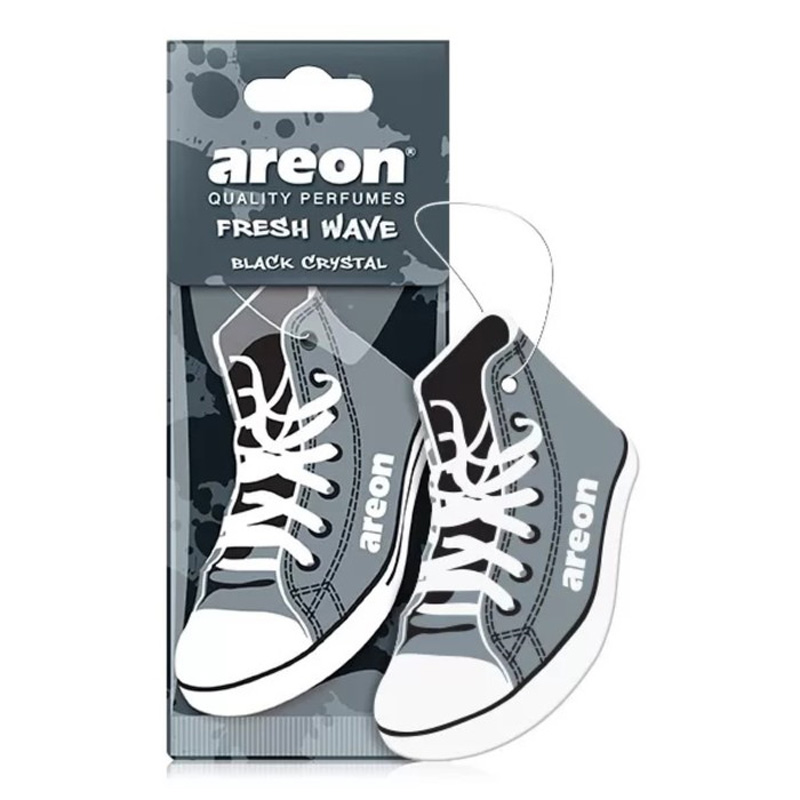

Ароматизатор на зеркало Areon FRESH WAVE DRY черный кристал 1шт