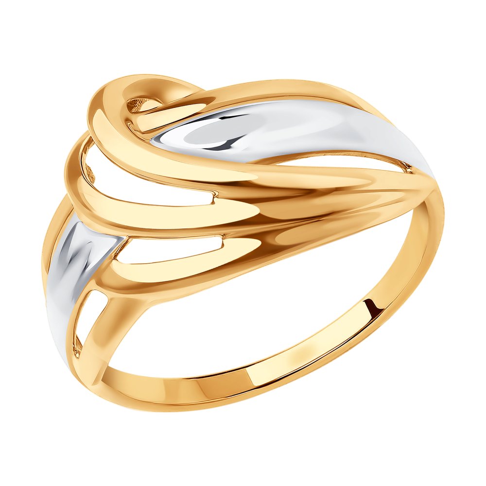 фото Кольцо из красного золота р.17 sokolov 018641