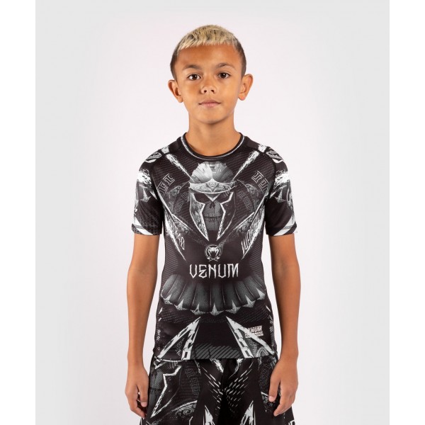 

Рашгард Venum Gladiator 4.0 S/S black/white, 152, Gladiator 4.0 S/S