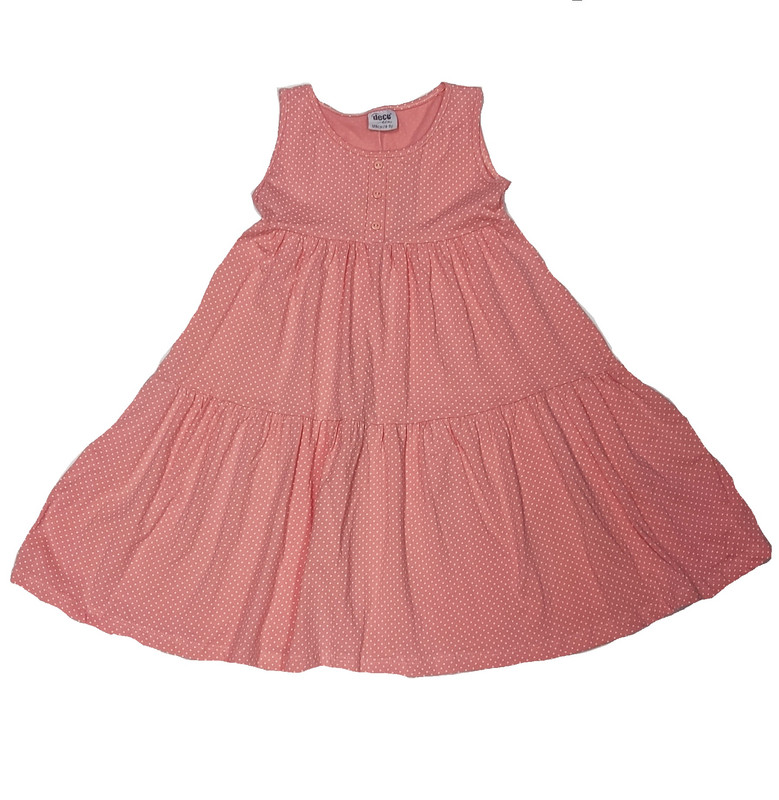 Платье детское deco 20220, розовый, 128
