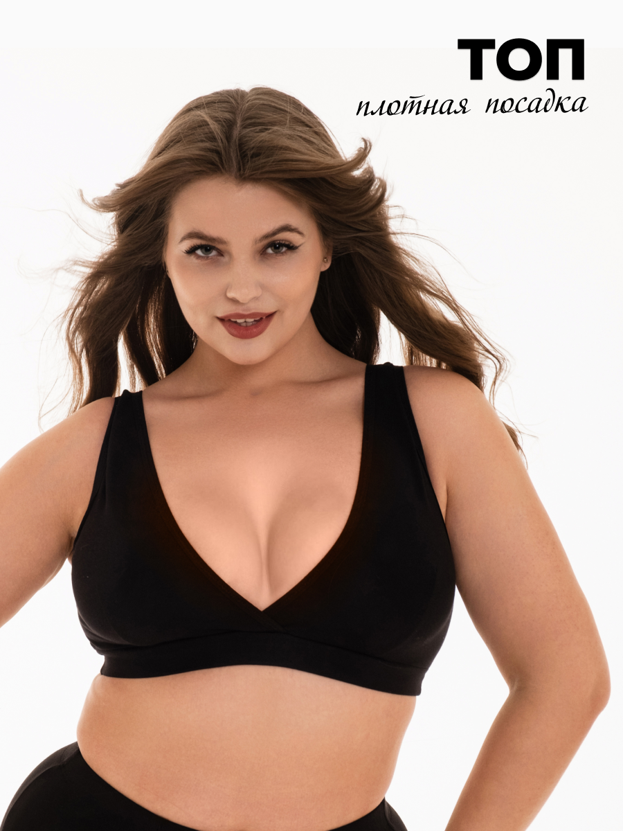 Топ женский GIL ME EVA Любимка черный 54-56 RU